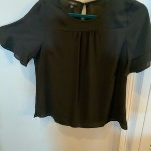 Talbots Black Summer Polyester To[